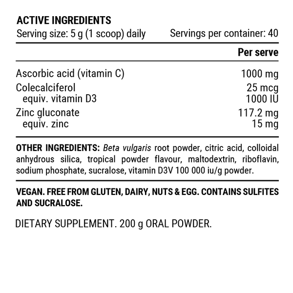 Pillar - Ultra Immune C Powder