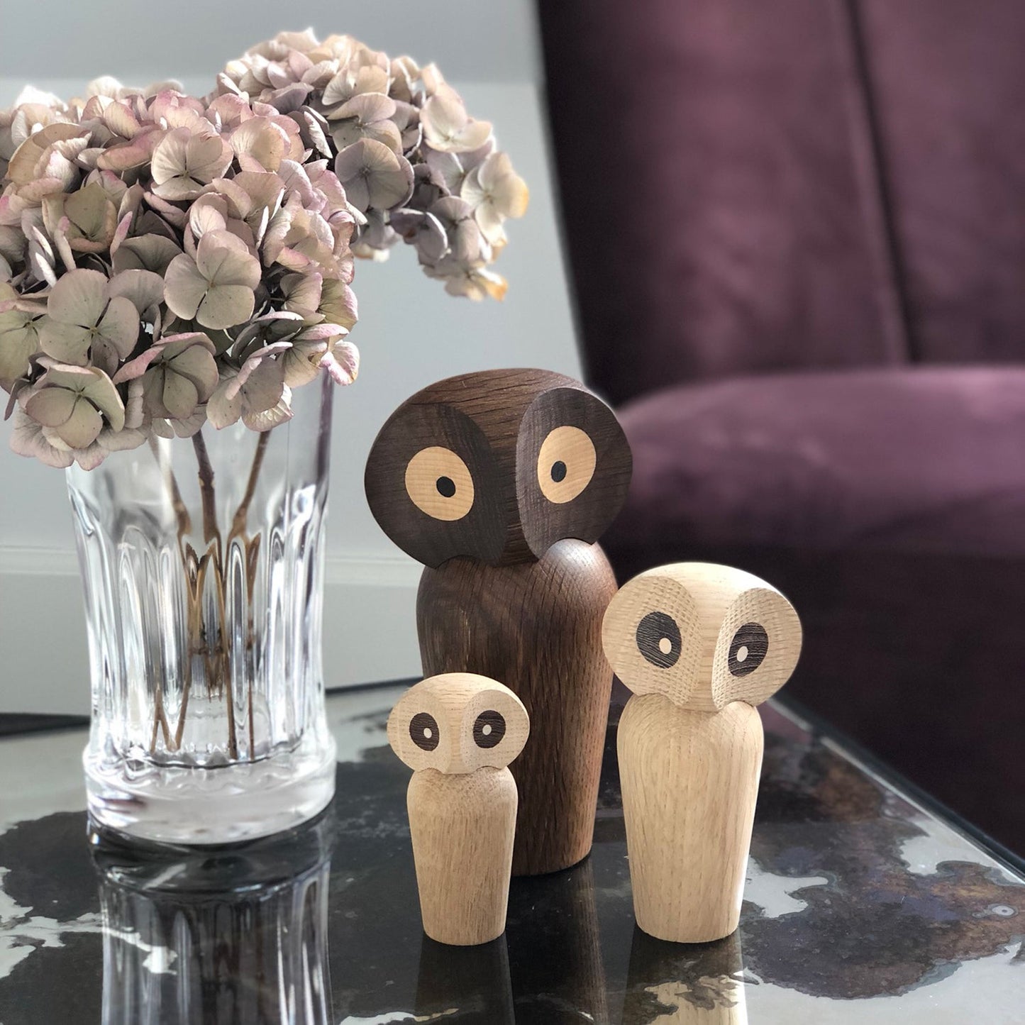 architectmade | wooden owl | mini natural oak