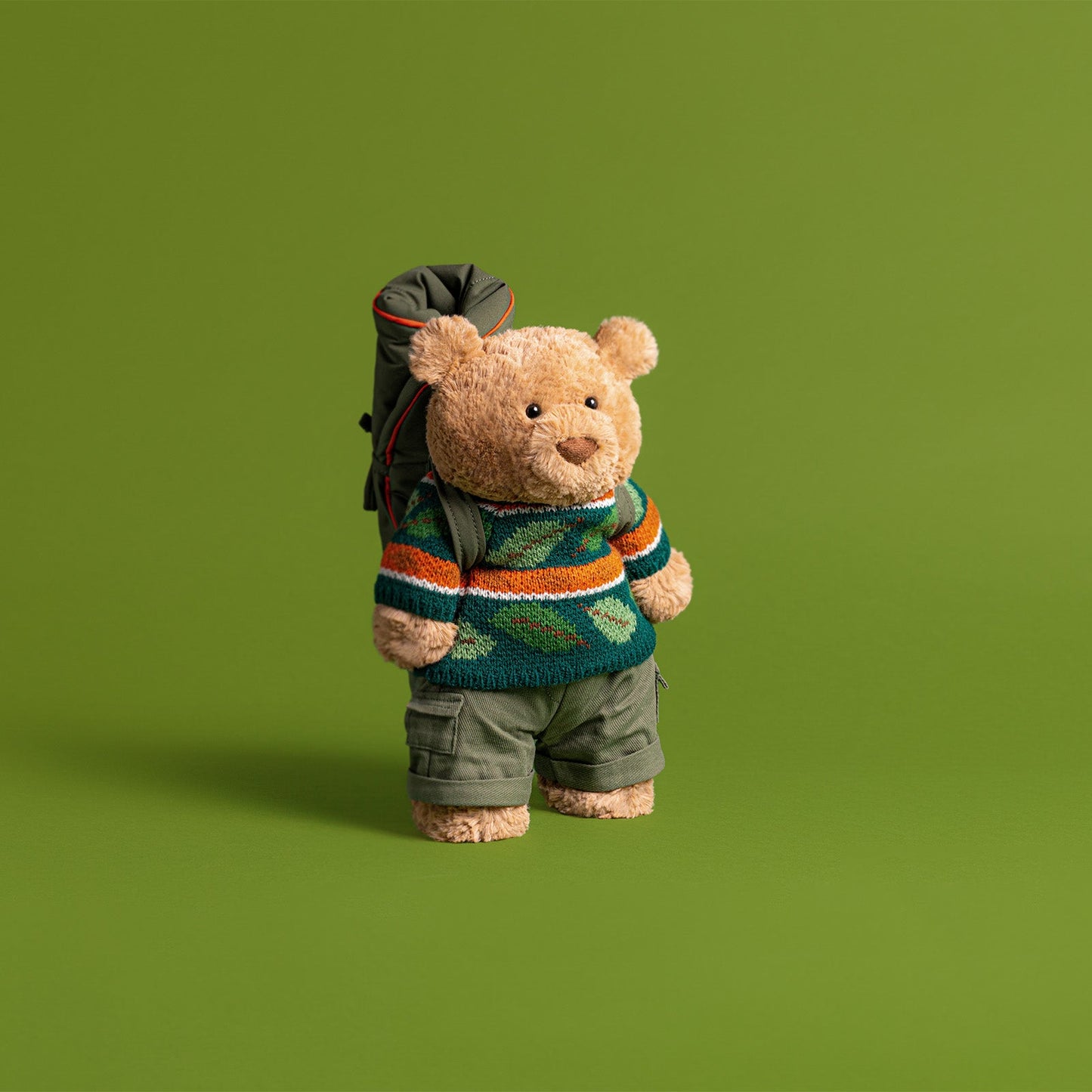 Jellycat Bartholomew Bear Hiking Outfit