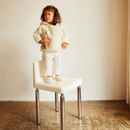 BINIBAMBA Merino Wool Snugglejacket - Milk