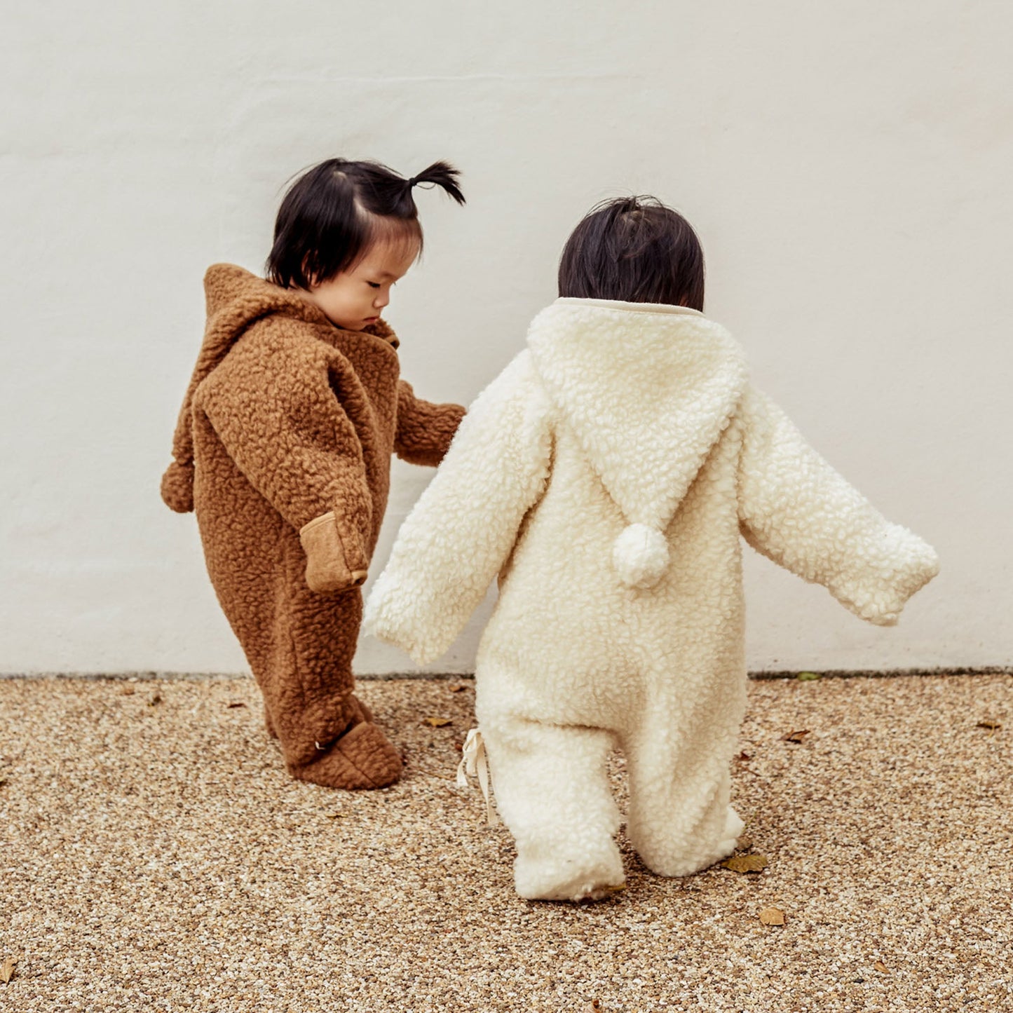 BINIBAMBA Merino Wool Snugglesuit - Milk