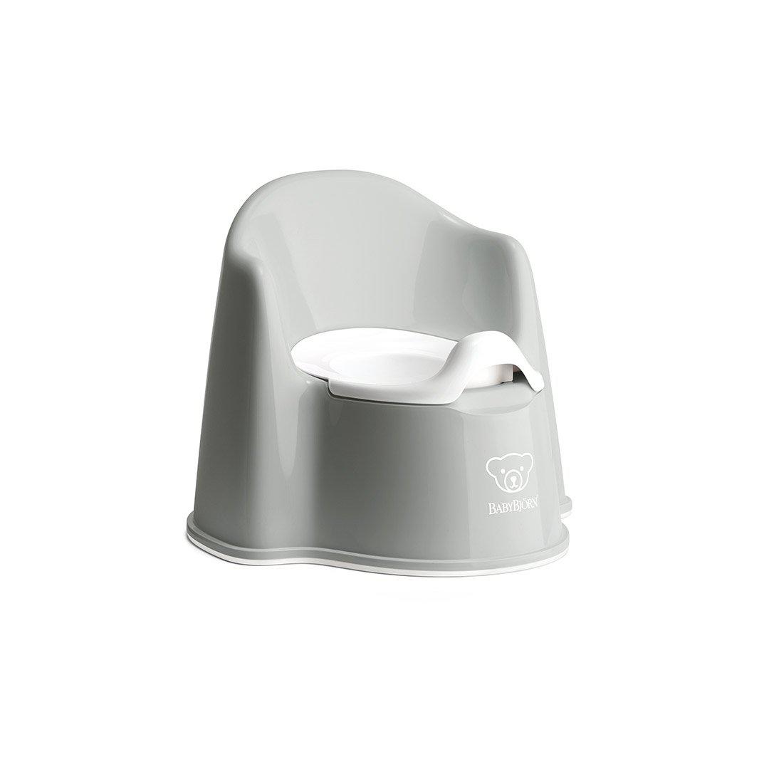 BabyBjorn Potty Chair - Grey/White