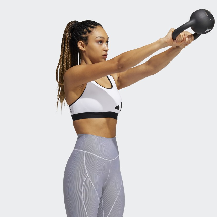 adidas - BELIEVE THIS Medium-Support Workout Logo Bra