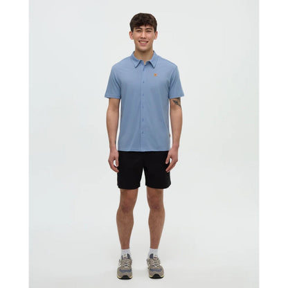 TENTREE - HAWTHORN SHIRT | Lakeside Blue Heather