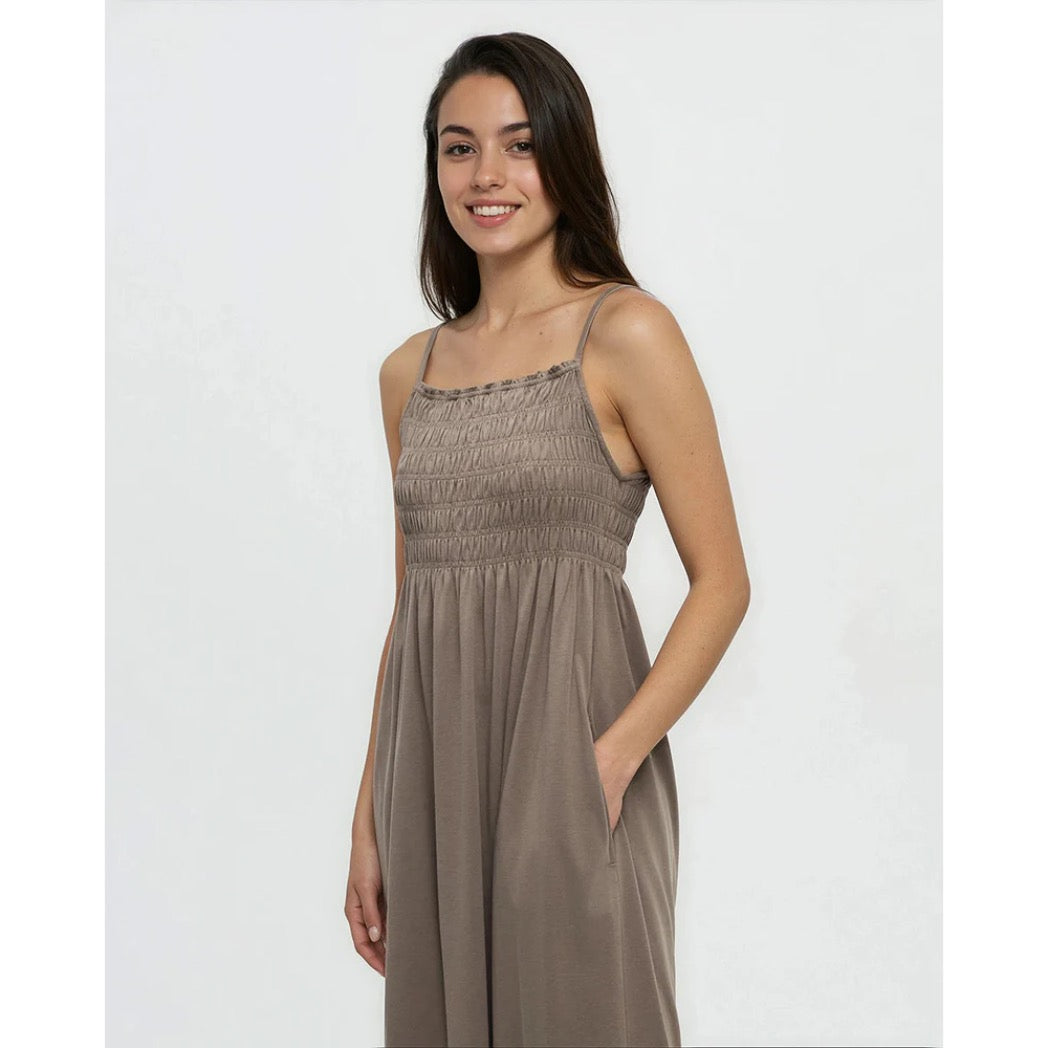 TENTREE - DRIFTWOOD DRESS | Clay