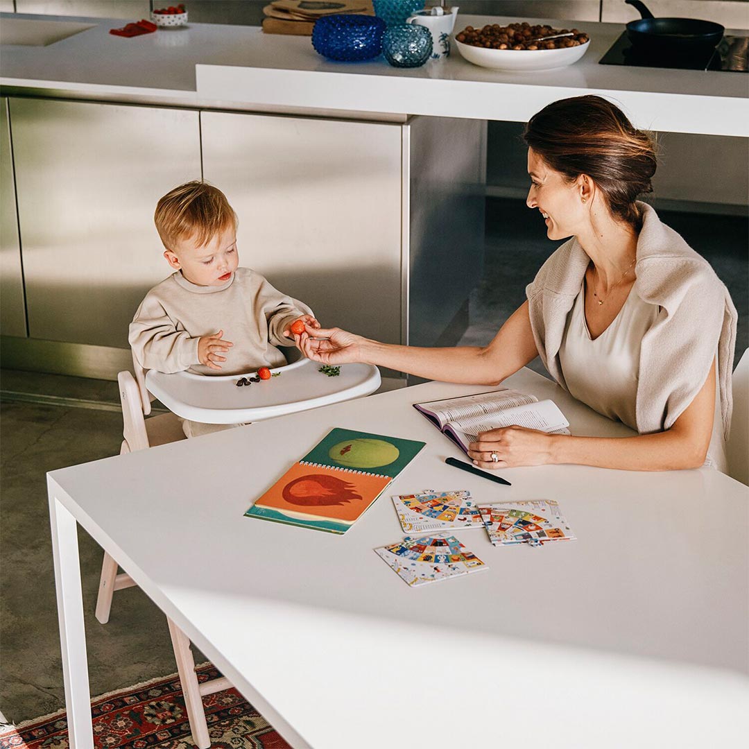 CYBEX Click & Fold 4 In 1 Highchair - Stone Blue