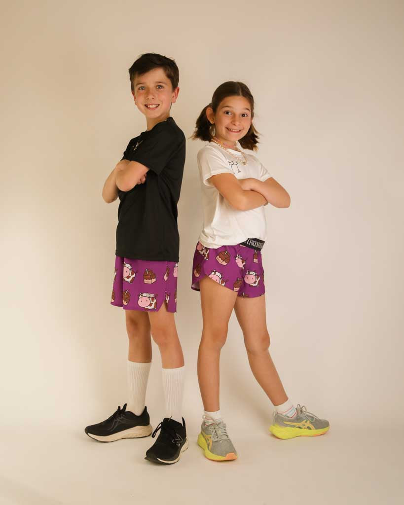 Girls' Choccy Cows Running Shorts