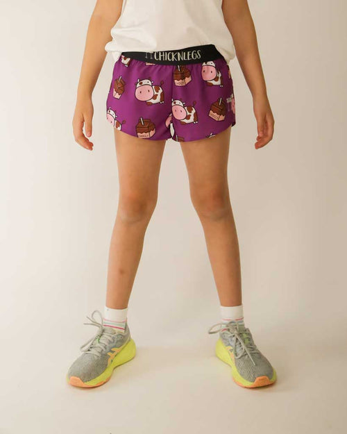 Girls' Choccy Cows Running Shorts