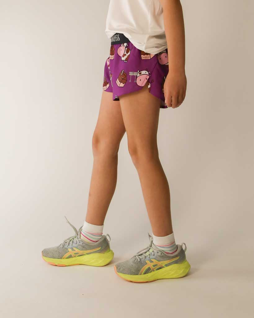 Girls' Choccy Cows Running Shorts