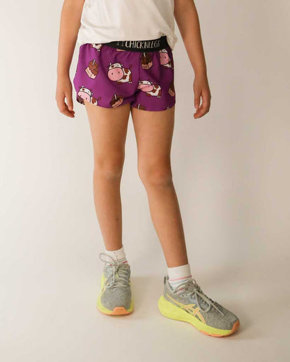 Girls' Choccy Cows Running Shorts