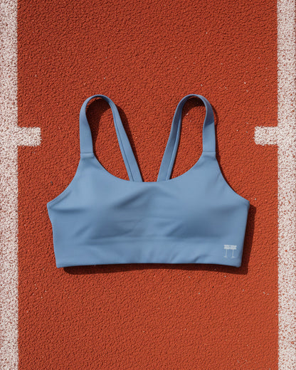 FLY Y-Back Sports Bra – Slate Blue