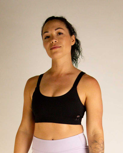 FLY Y-Back Sports Bra – Onyx