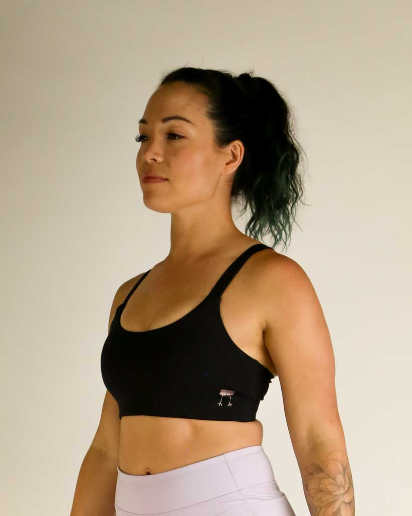 FLY Y-Back Sports Bra – Onyx