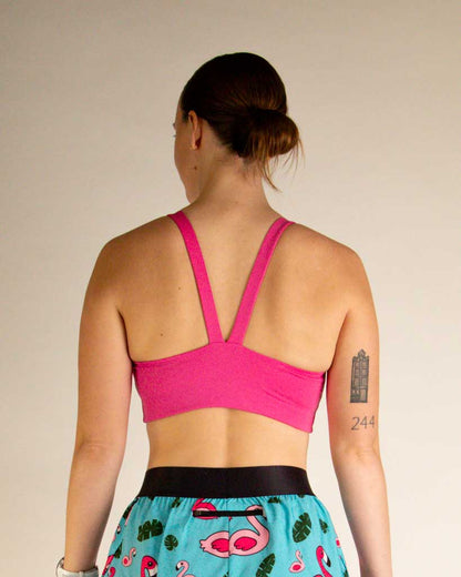 FLY Y-Back Sports Bra – Raspberry