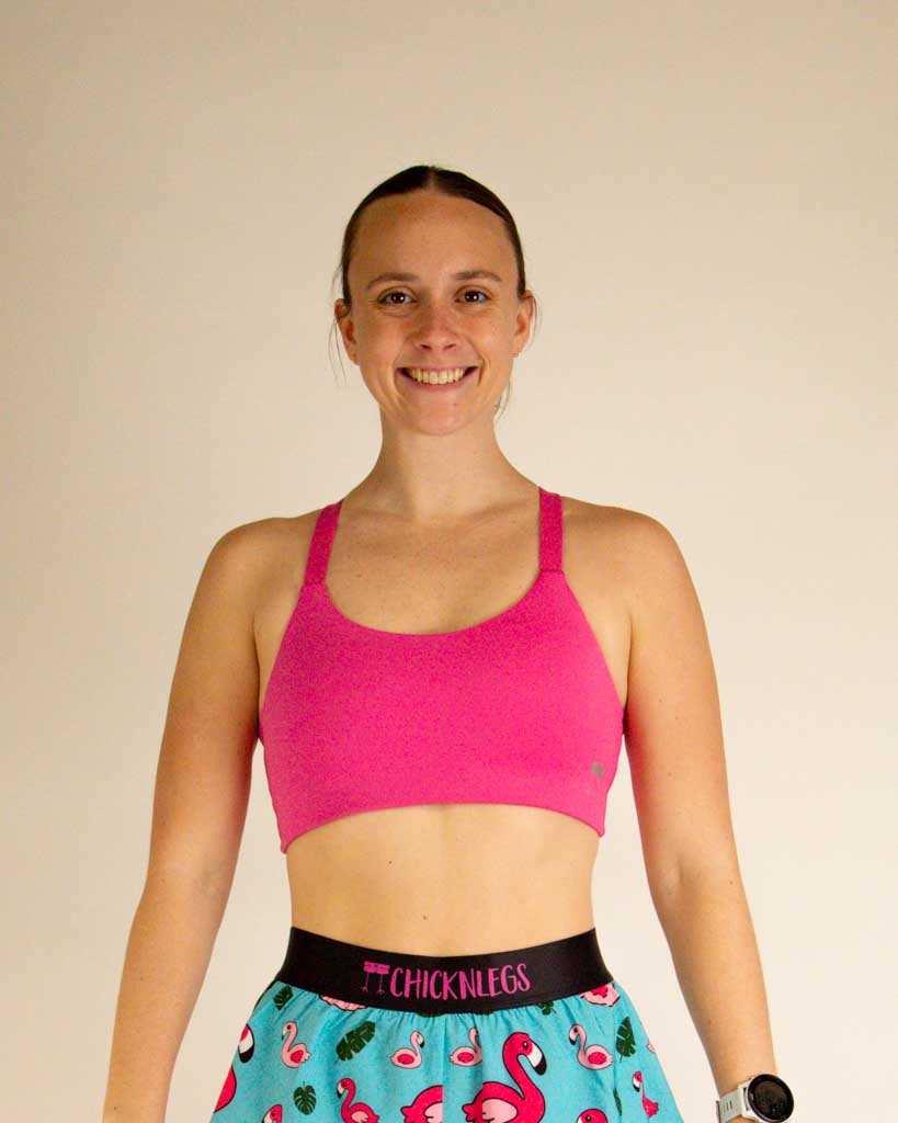 FLY Y-Back Sports Bra – Raspberry