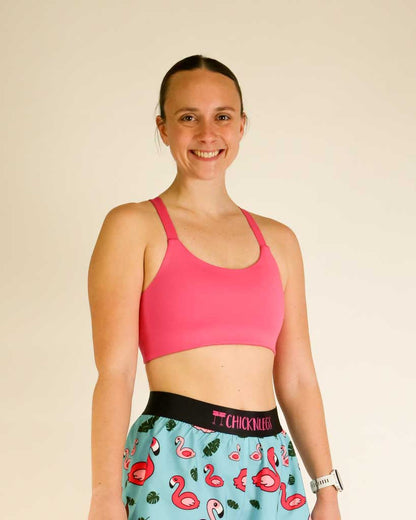 FLY Y-Back Sports Bra – Raspberry