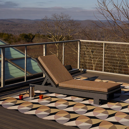 chilewich | woven floormat 183x269cm  (72x106") | canopy honey