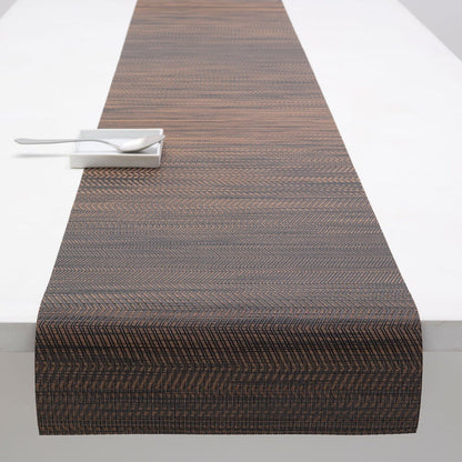 chilewich | table runner 36x183cm | wave tiger eye