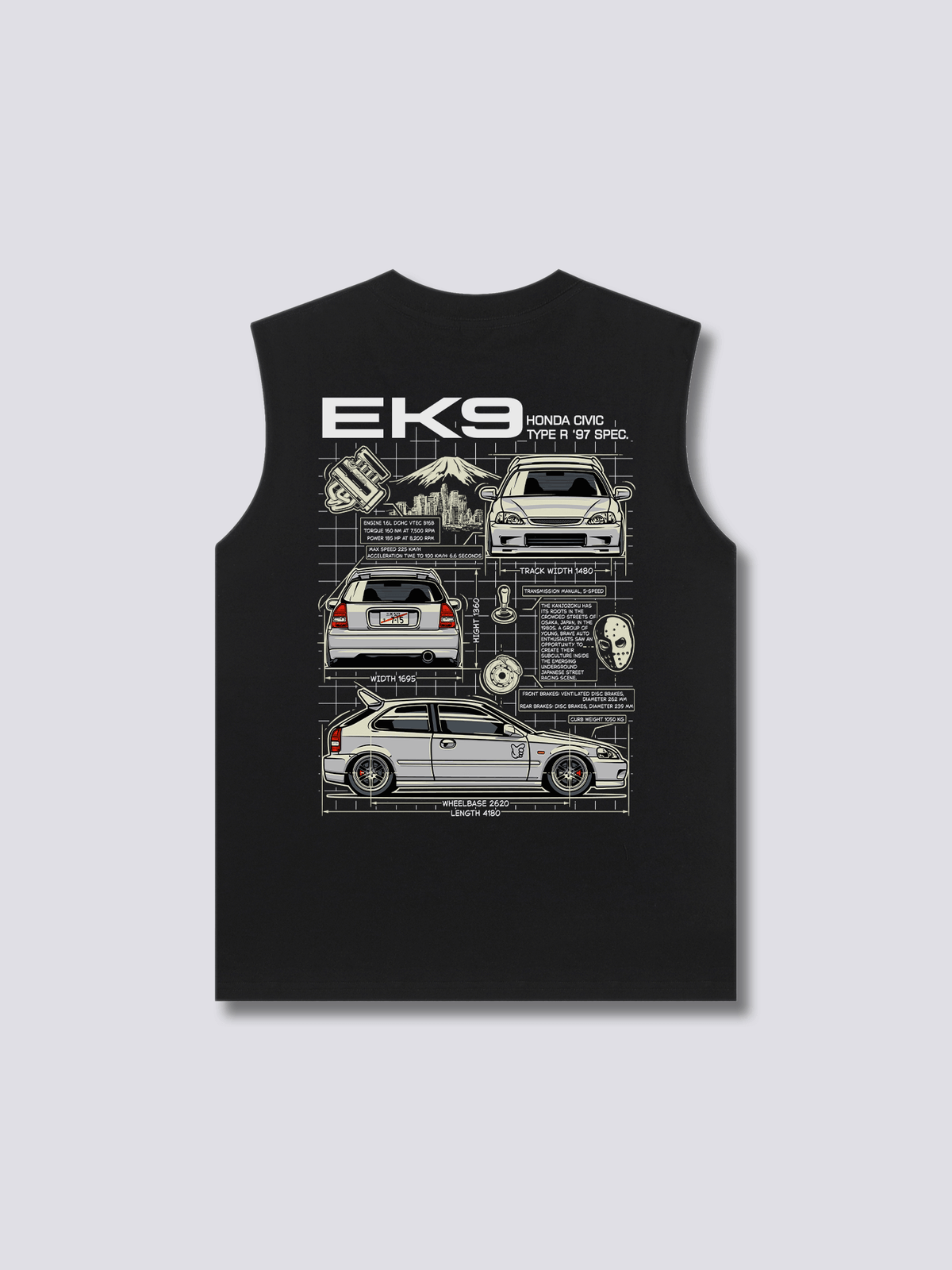 Civic Project Tank Top
