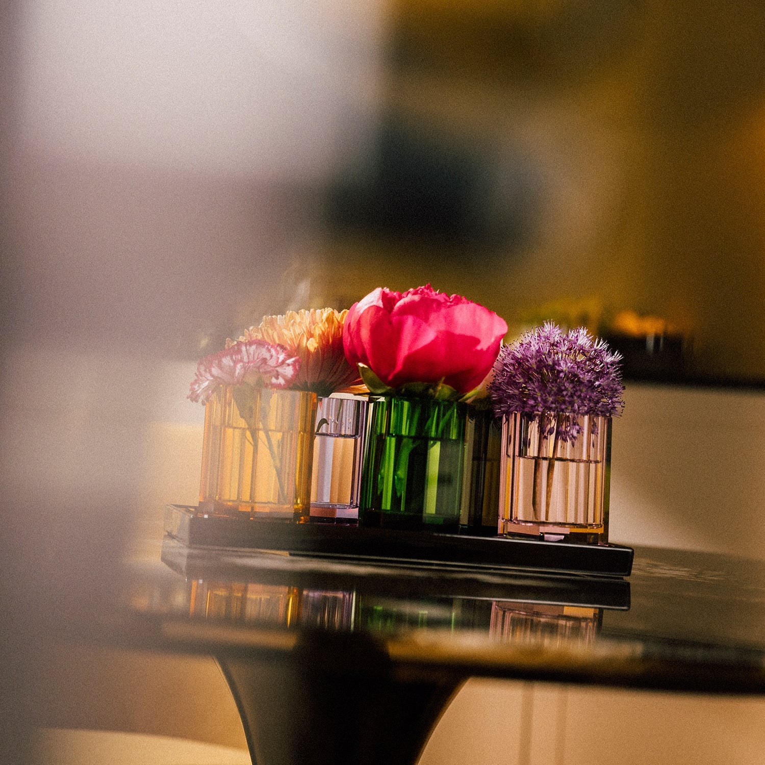 decor walther | KRISTALL collection | crystal tumbler | capri blue