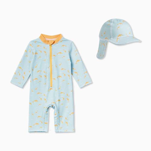 Dolphin Sun Safe Suit & Hat