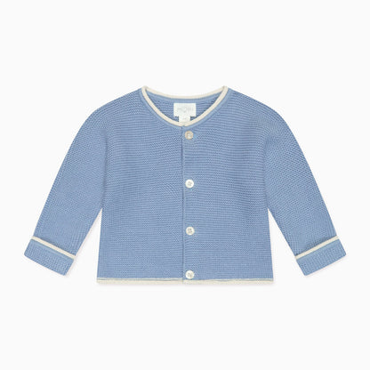 Garter Stitch Knitted Cardigan