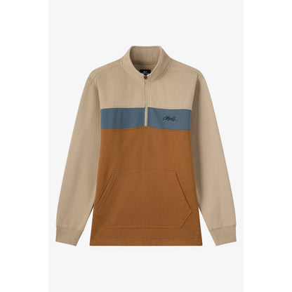 ONEILL - FIFTY TWO 1/4" ZIP PULLOVER | KHAKI