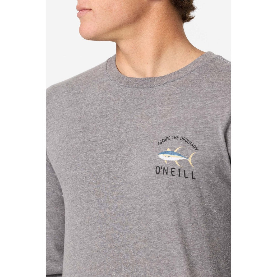 ONEILL - GRINDZ LONGSLEEVE TEE | HEATHER GREY
