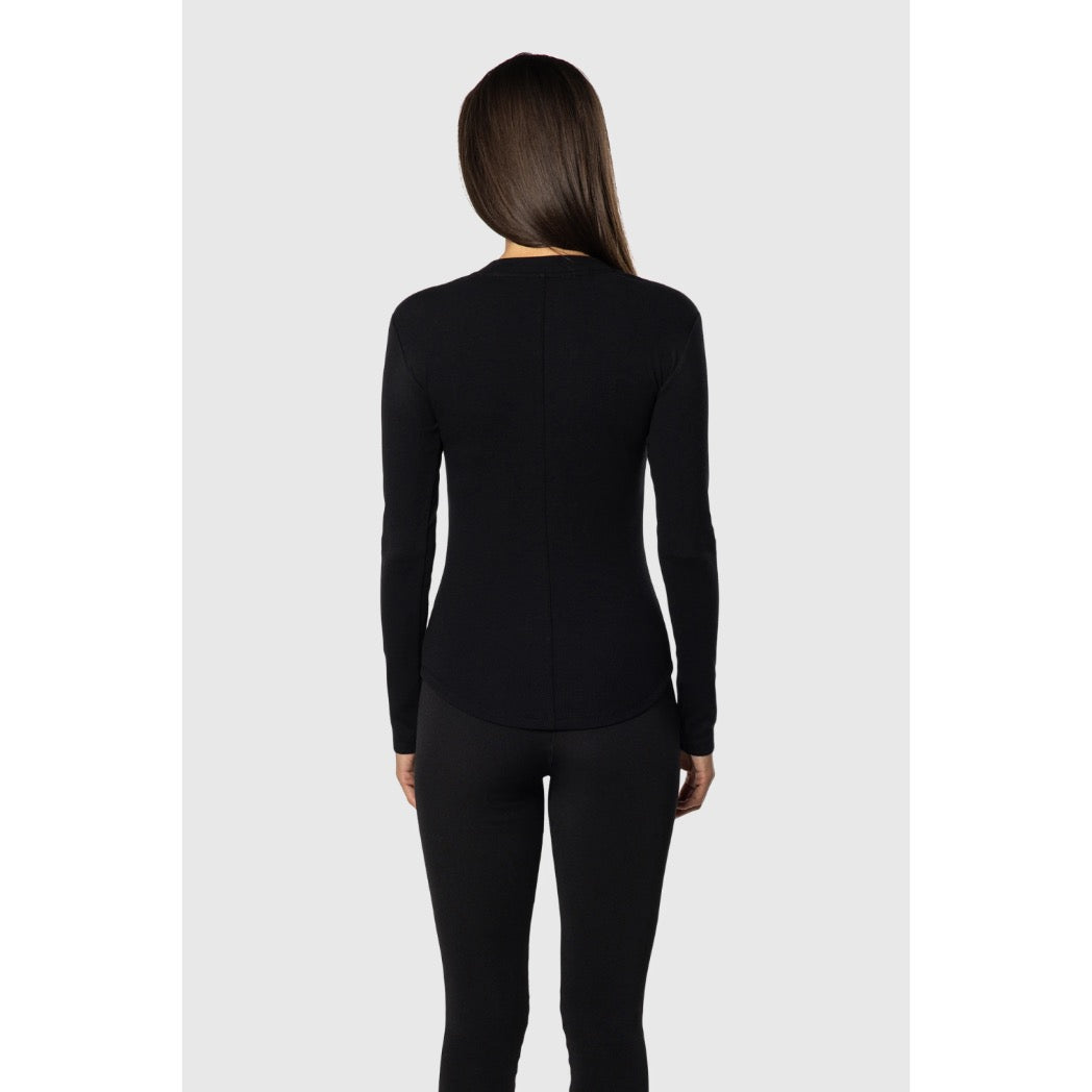 TEAMLTD - SNAP LONGSLEEVE | Black