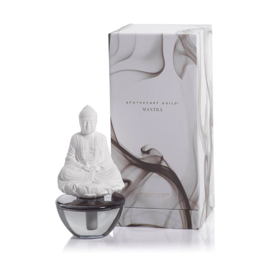 Mantra Buddha Porcelain Diffuser Aegean Teakwood