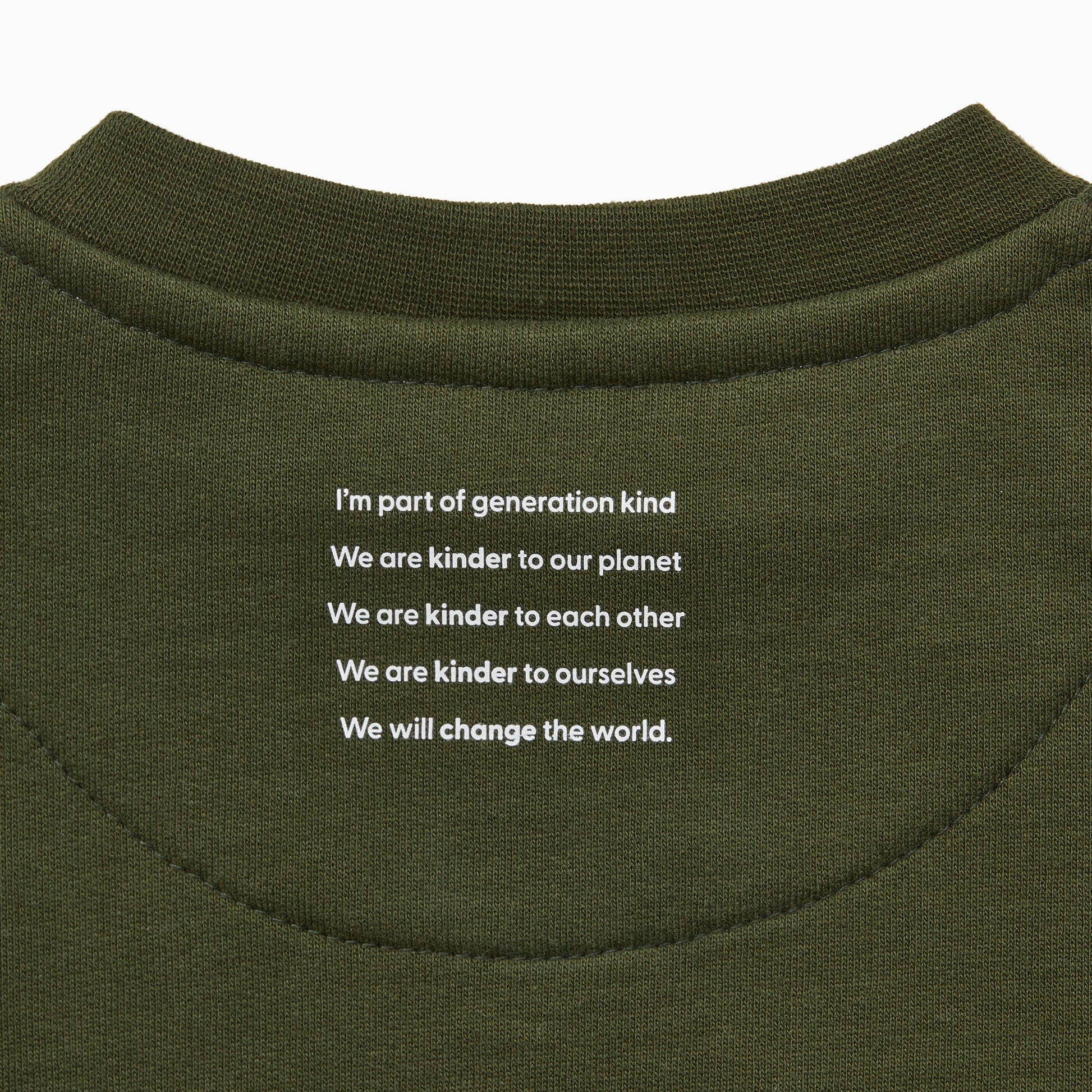 Generation Kind Oversized Sweatshirt - Khaki