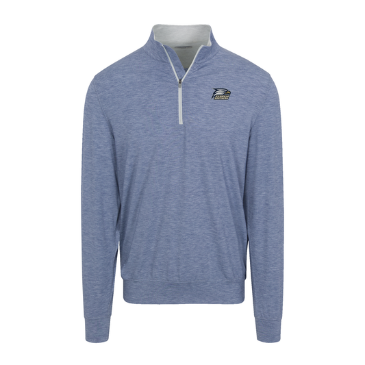 Georgia Southern Velocity Performance Quarter Zip Dark Steel Blue