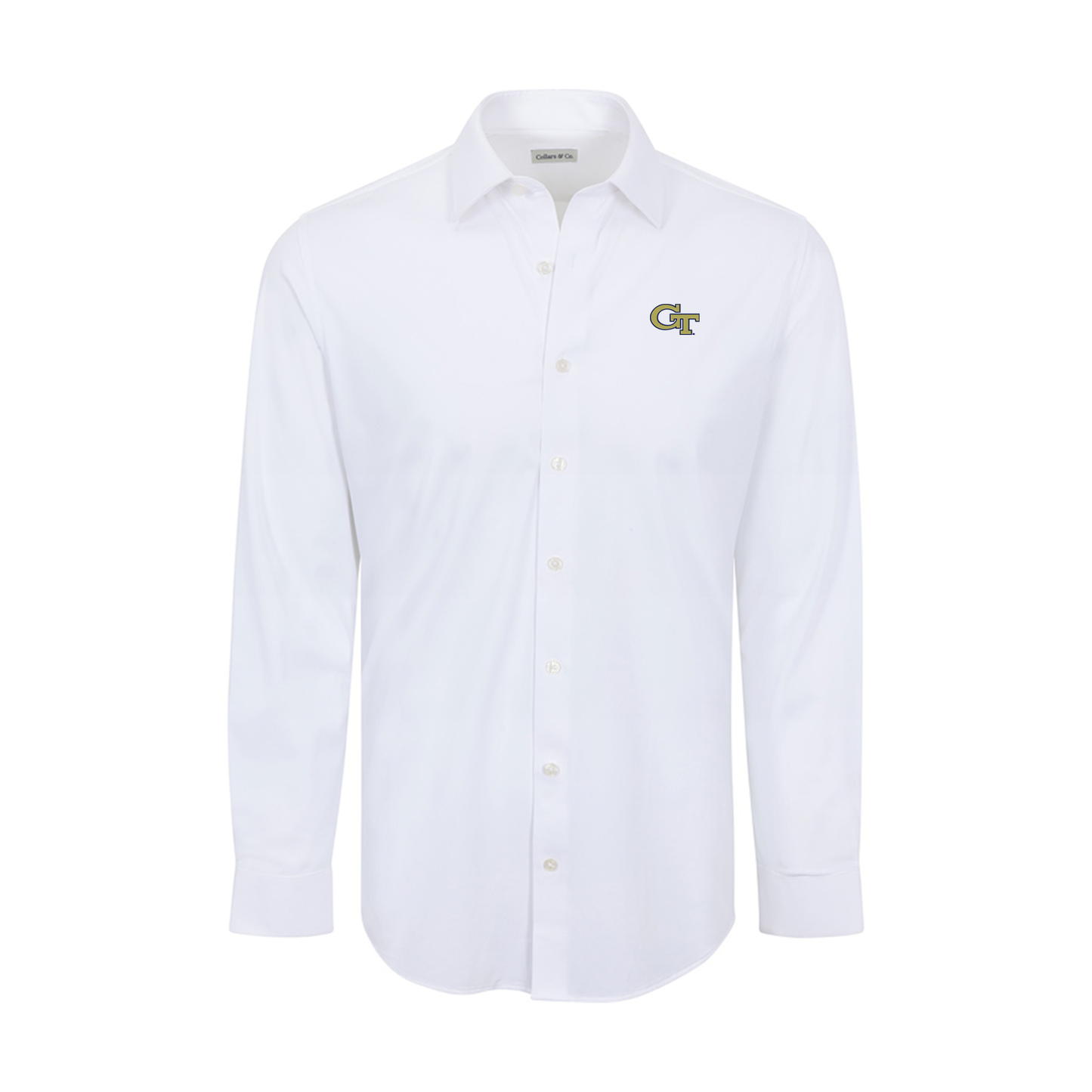 Georgia Tech Apex Performance Dress Shirt White