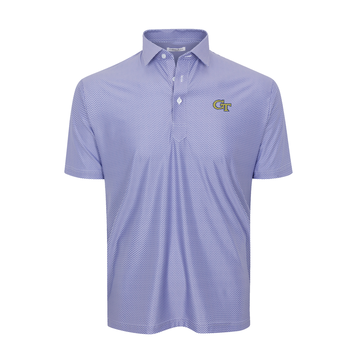 Georgia Tech Featherweight Flex Polo Congressional Navy