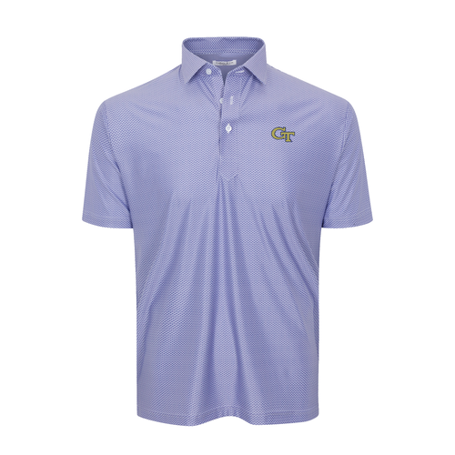 Georgia Tech Featherweight Flex Polo Congressional Navy