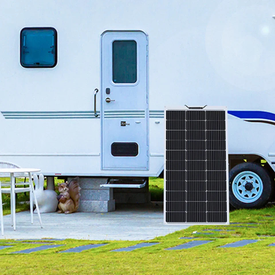 Durable Customizable 120W Flexible Solar Panels with IP68 Junction Box