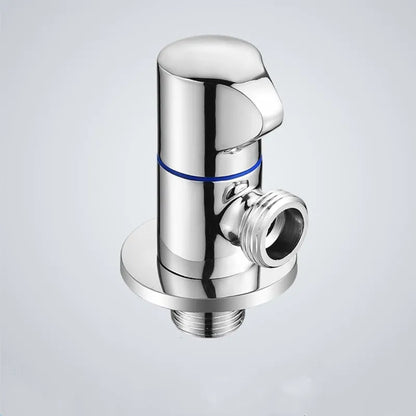 Black Stainless Steel Bathroom Filling Angle Valve G1/2 Threaded Standard Male Corner Bidet for Kitchen Cold Hot Tap Accessories