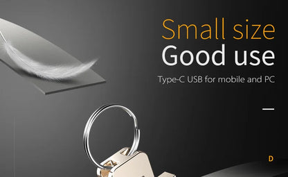 Dual Storage Phone with USB-C 3.0 OTG Durable Metal New Stock