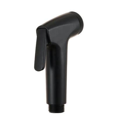 Chrome ABS Shower High Pressure Jet Cold Hot Hand Portable Black Shattaf Bidet Spray for Toilet