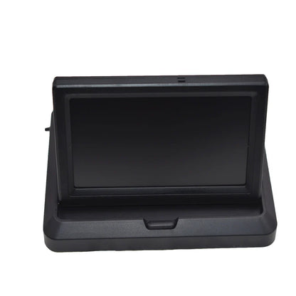 Car Rear View Camera or with Monitor 5 Inch 800*480 TFT LCD Foldable Reverse Parking And 12 LED Night Vision