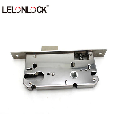 5058 Series Mechanical Anti-theft Silent Door Lock Body 304 Stainless Indoor Lock Body for Wooden Door Mortise Lock