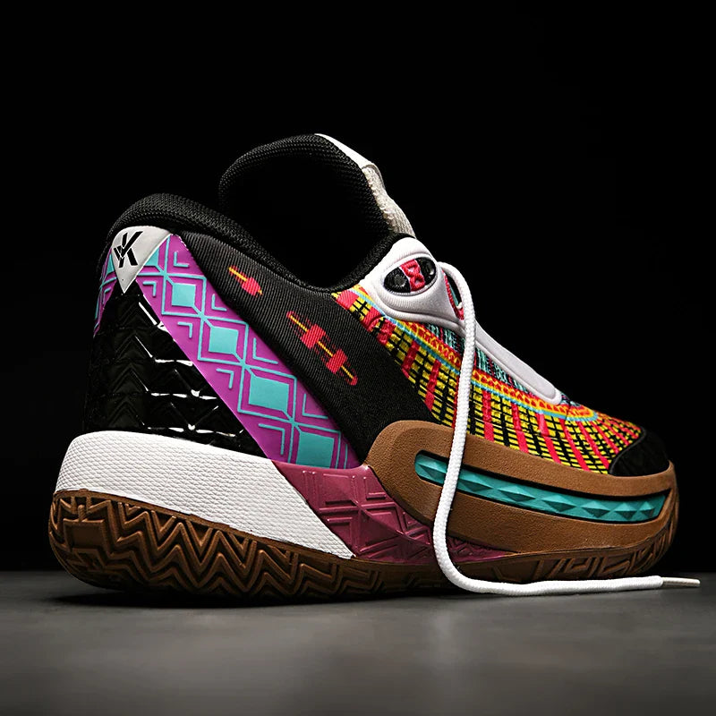 Brand Logo Customize Professional Men Eagle Design Outdoor Sports Sneakers Dark Night Glowing Mesh Women Boys Basketball Shoes