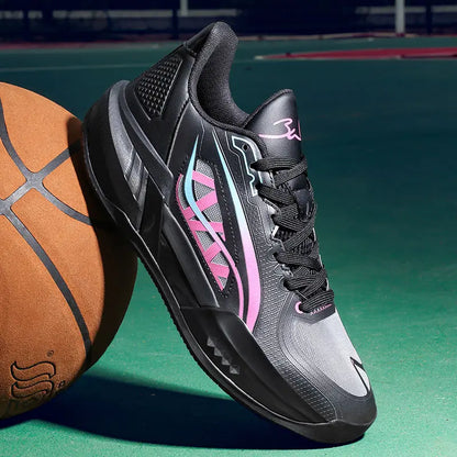 Custom Logo High-Performance Basketball Sneakers Ergonomic Support Wear-Resistant Breathable Non-Slip