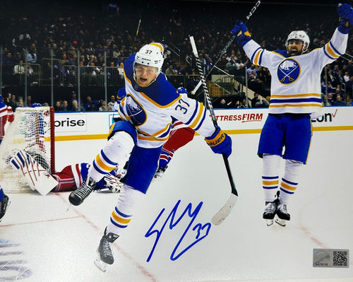 Casey Mittelstadt Signed Skating Celebration 8x10 Photo CLEARANCE TSE Buffalo