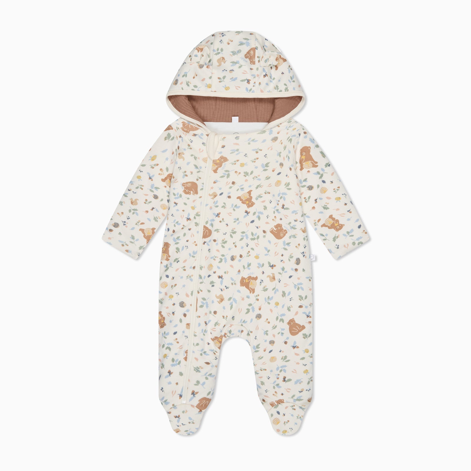 Bear Print Pramsuit