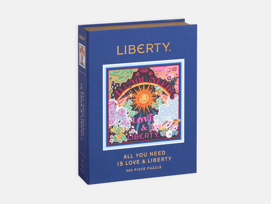 Liberty All You Need is Love 500 Piece Book Puzzle