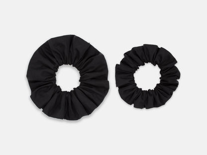 Scrunchie - Liberty Black F Print