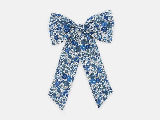 Large Bow Hair Clip - Liberty Emma and Georgina B Print