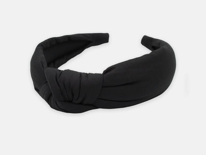 Padded Knot Headband - Liberty Black F Print