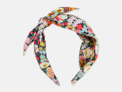 Side Bow Headband - Liberty Thorpe C Print